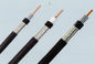 Small Braiding RG Type Coxial Cable, CATV Coaxial Cable, RG500 Coxial Cable With PE Jacket For DBS
